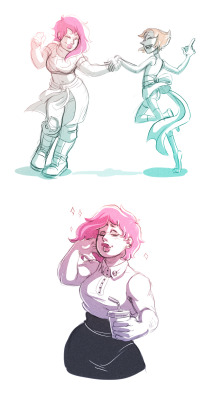 eversartdump:  Just a couple of sketches. I was hoping to draw