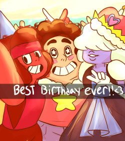 I need a Steven Universe episode where it’s Stevens birthday