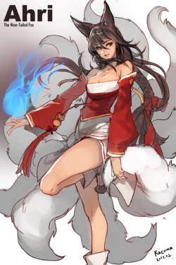 league-of-legends-sexy-girls:  Ahri