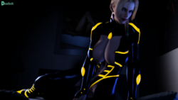 Black Skin Tight Suit special with Rachel, Rinox, Soria, and