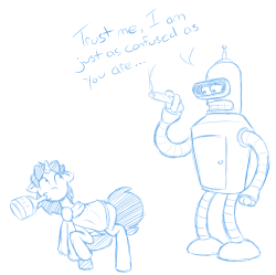 triumphantobtuse: @whateverbender‘s Bender Watt and… Bender?