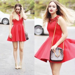 lookbookdotnu:  RED DRESS (by Ana Luísa Braun) 