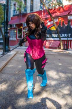 chubby-punk:  superheroesincolor:  Gambit #Cosplay by Lua Suicide