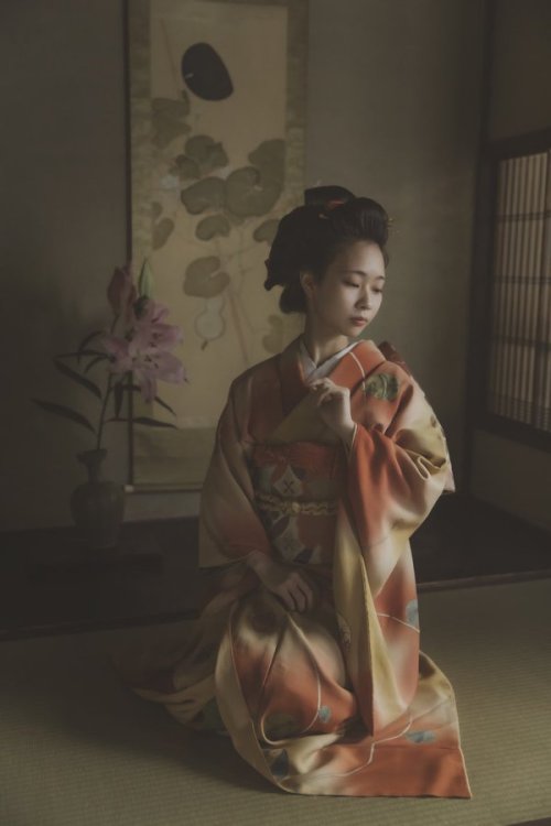 tanuki-kimono:Refined “old Japan” vibe for this kimono photoshoot