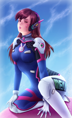 puroistna:   D.va from Overwatch, took hundreds of years to finish