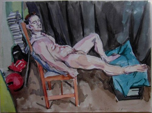 beyond-the-pale: Dale Wittig (Arte Barrato) Drawing of Brett