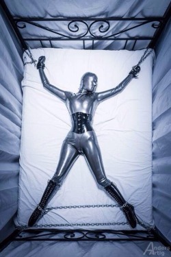 latx247:  Away for the night… #rubberwhore 