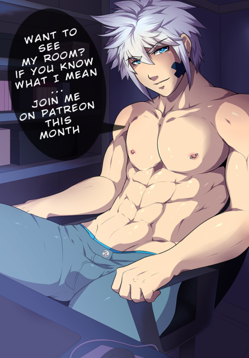 Sooo if you want to join us in patreon this month, Nathen is waiting for you! <33Please take a look here! This picture will be June’s uncensored picture, that means I’ll send it to my patreons in the first week of July!www.patreon.com/justs