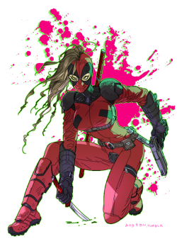 aortdn:  redesign- Lady Deadpool I wanted to give her a look