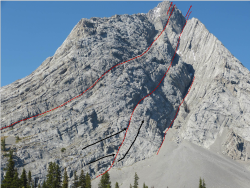 rockon-ro:  This is some fantastic geology in the Rocky Mountains
