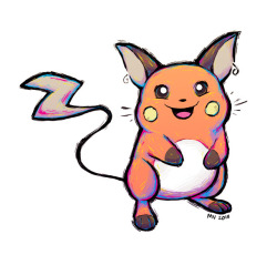 sketchinthoughts: raichu! 