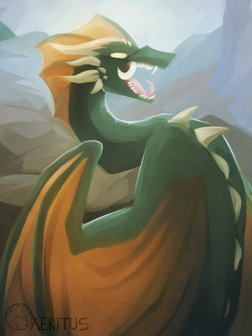 Have also a random dragon done quickly mostly to self remind