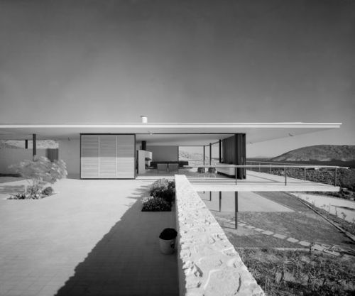 Nikos Valsamakis, Lanaras Weekend House, Anavyssos, ex East Attica, Athens, Greece (1961-1963)