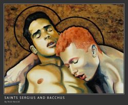 gayillustrations:  St Sergius and St Bacchus 3rd/4th Century