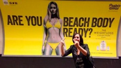 nekomcevil:  mashable:  Protein World’s ad campaign, which
