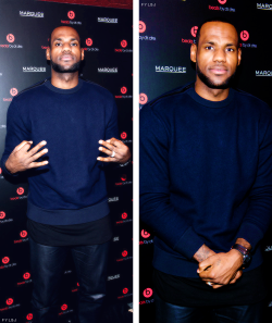 fuckyealebronjames:  LeBron at the Beats By Dr. Dre event At