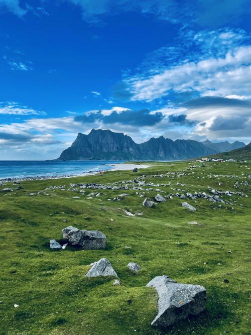 amazinglybeautifulphotography:In Lofoten islands [OC] [3024x4032]