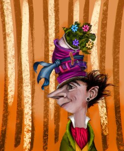 eatsleepdraw:  “We’re all mad here” The mad hatter