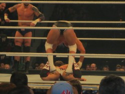 Double Cody/Daniel Ass shot + Wade Barrett (bit of Sandow) =