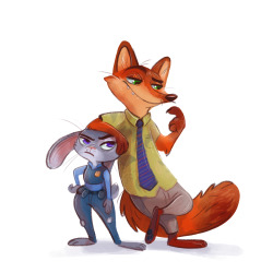 billciphers:  Zootopia was rad! Here’s some fanart! Back to