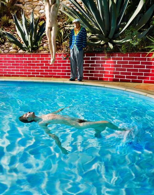 falecido:  David Hockney: Golden Hour, 2017.Photograph: David