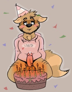 superlolian:  @thebuttdawg is a Birthday dog today  THANK YOU