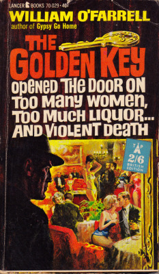 The Golden Key, by William O’Farrell (Lancer, 1962). From a