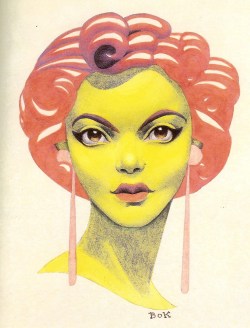 Hannes Bok illustration.