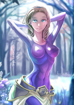 league-of-legends-sexy-girls:  Lux
