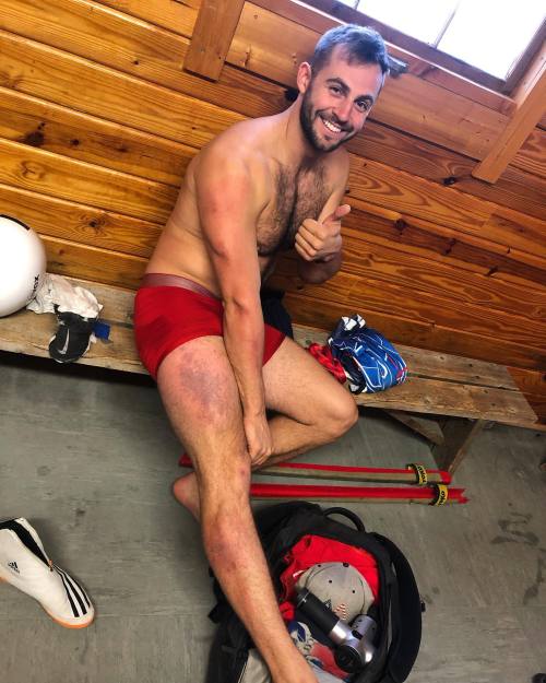 giantsorcowboys: Manly Monday 💪🏼🧔🏻💪🏼 Chris