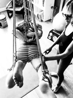 candywinter-shibari: But a Rigger is always a Rigger and for