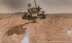 blazepress:  NASA’s Curiosity Rover just took the coolest selfie