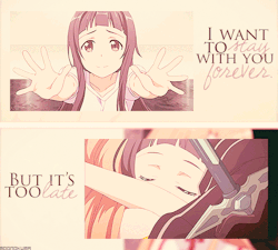 sovngardens:    "We'll be together forever, Yui-chan."      