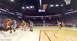 nbafanatic:  James Harden facial vs. San Antonio Spurs | 11/6/14