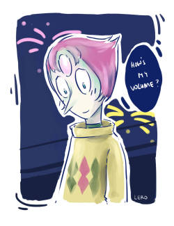 base-drop:Pearl was cute in a sweater. Had to doodle somethin’