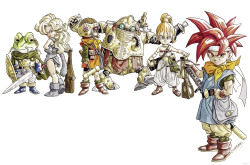 june2734:  Chrono Trigger Original Artwork By Akira Toriyama