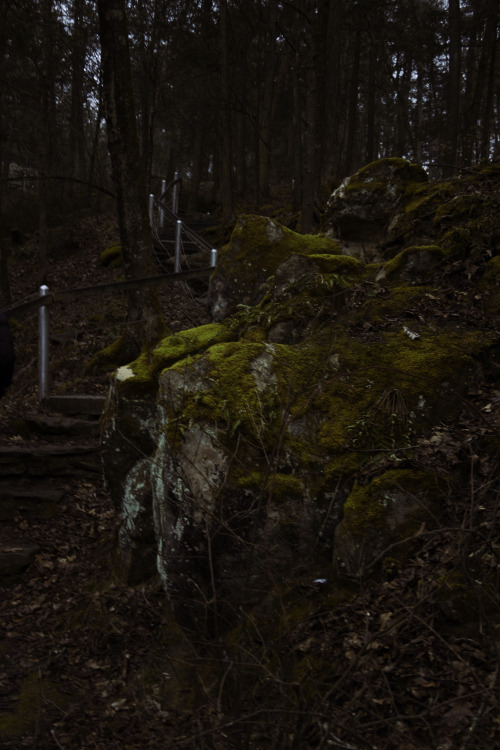    The steps I find on hiking trails are often more dangerous