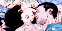 dickraisin:  Bruce and Selina in Batman/Superman #4 