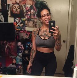 tampersanda:  A tatted selfie 