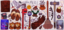 rabdoidal:doodling the many items of the adventure zone boys