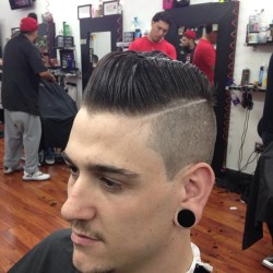 imonkeyaround:  Another #freshy #fresh one here at @snipzbarbershop