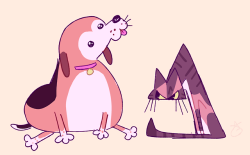 memedokis: i like to think about how different my dog and cat