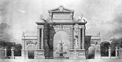 archimaps:  Design for an entrance gate to a public park 