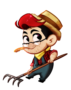 thesketchhog:  FARMER MARKIPLIER FARMIPLIER’S FARMING OUTFIT FOR FARMING ON HIS FARMIPLIER FARM.God I love Stardew Valley and I hope he keeps playing it! I’m so excitedddd   This is AWESOME!!