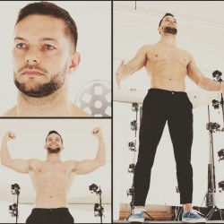 Finn Balor getting scanned for WWE 2K16