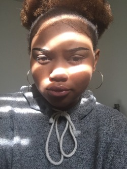 averageblackteen:  Black girl glow 😈👽 IG|@blackgirlmatter