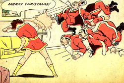 superdames:  Merry Christmas from Mary Marvel! —Wow Comics