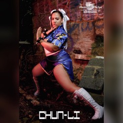 Here is a teaser of the Chun li photoshoot with Jackie A @jackieabitches