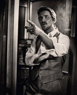 noideaisog:  Christian Bale for GQ UK by Vincent Peters, August