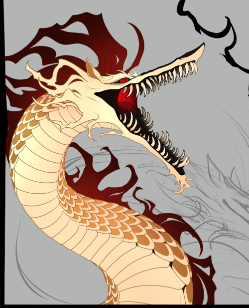 fimbry:Tikall is getting a new reference for his dragon form!!